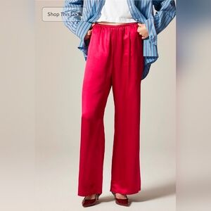 J. Crew Women's Cosmo pant in luster charmeuse